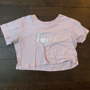 nighttime cropped t-shirt